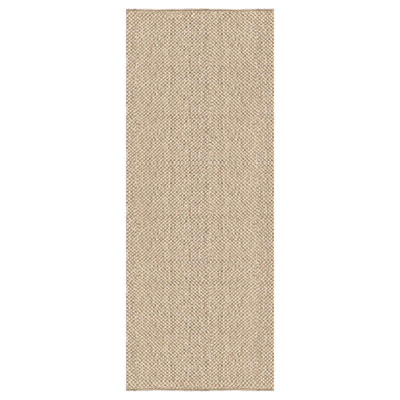 Basket Weave Sisal Rug 75x240 cm, Natural