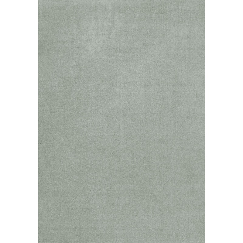 Classic Solid Wool Rug 300x400 cm, Sage