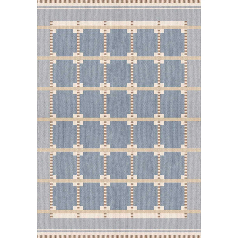 Röllakan Ruth Wool Rug 200x300 cm, Summer Sky