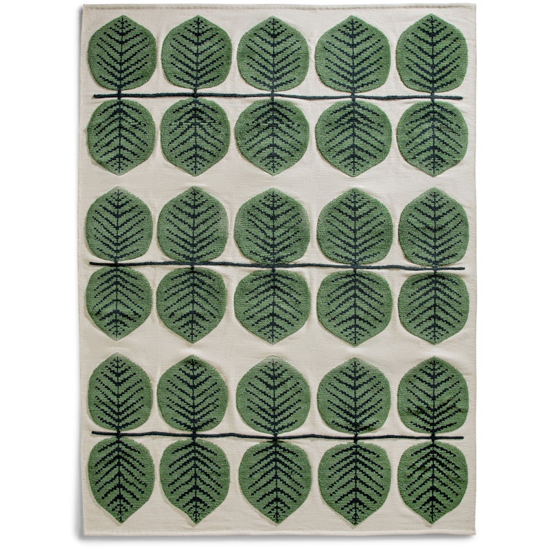 Stig Lindberg Berså Wool Rug 180x270 cm, Birch Green