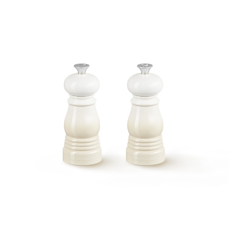Signature Salt And Pepper Mill Set 11 cm, Meringue