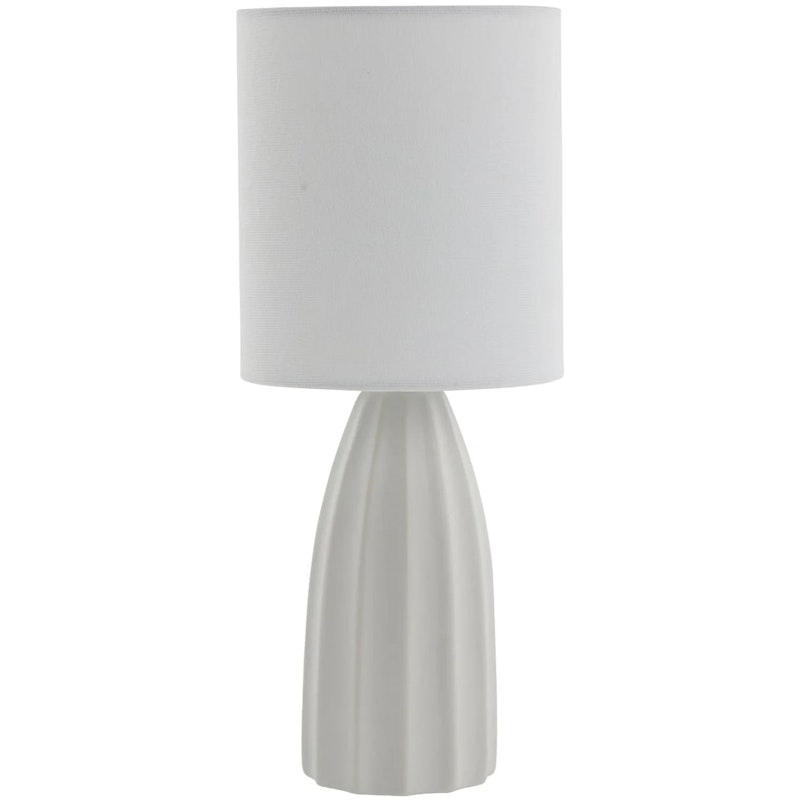 Sarah Table Lamp, White