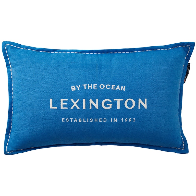 Logo Decoration Cushion 30x50 cm, Blue