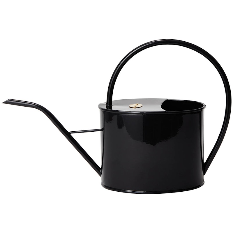 Metal Watering Can One size, Black