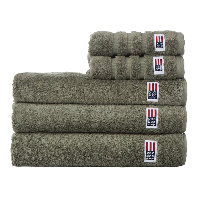 Original Towel 30x50 cm, Dusty Olive