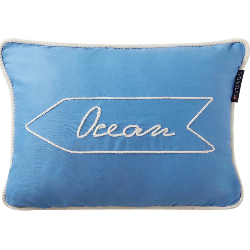 Sign Decoration Cushion 30x40 cm, Blue