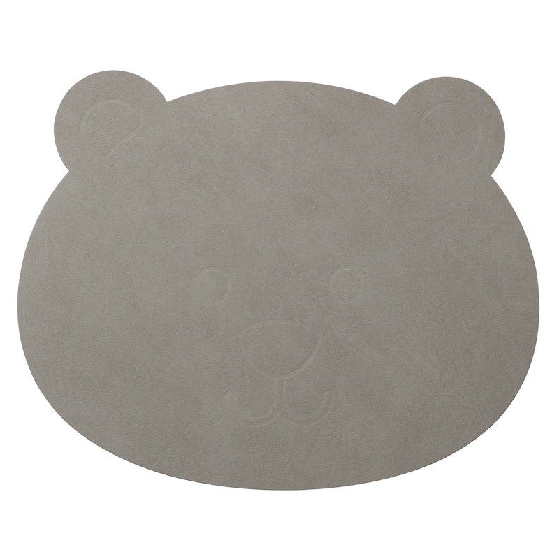 Bear Placemat, Nupo Light Grey