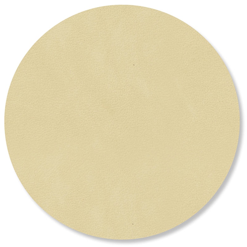 Circle Glass Coaster Nupo 10 cm, Lemon Sorbet