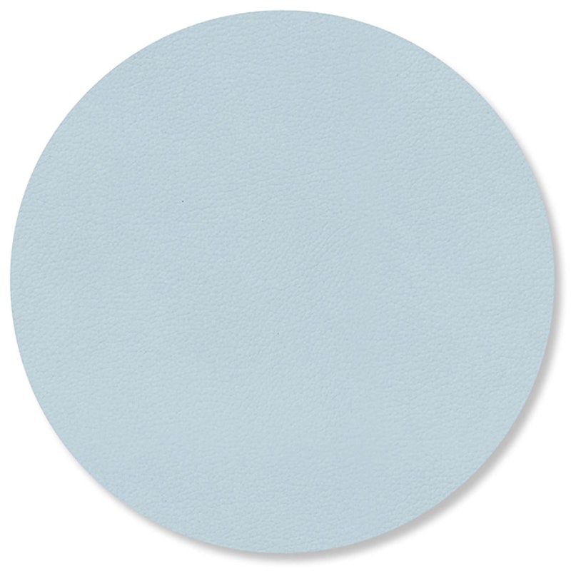 Circle Glass Coaster Nupo 10 cm, Soft Sky