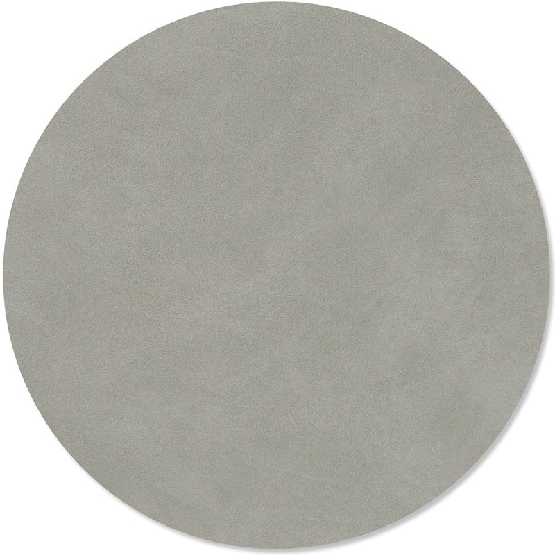 Circle M Table Mat Nupo, Ø30 cm, Light Grey