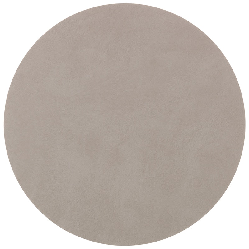 Circle M Table Mat Nupo, Ø30 cm, Light Grey