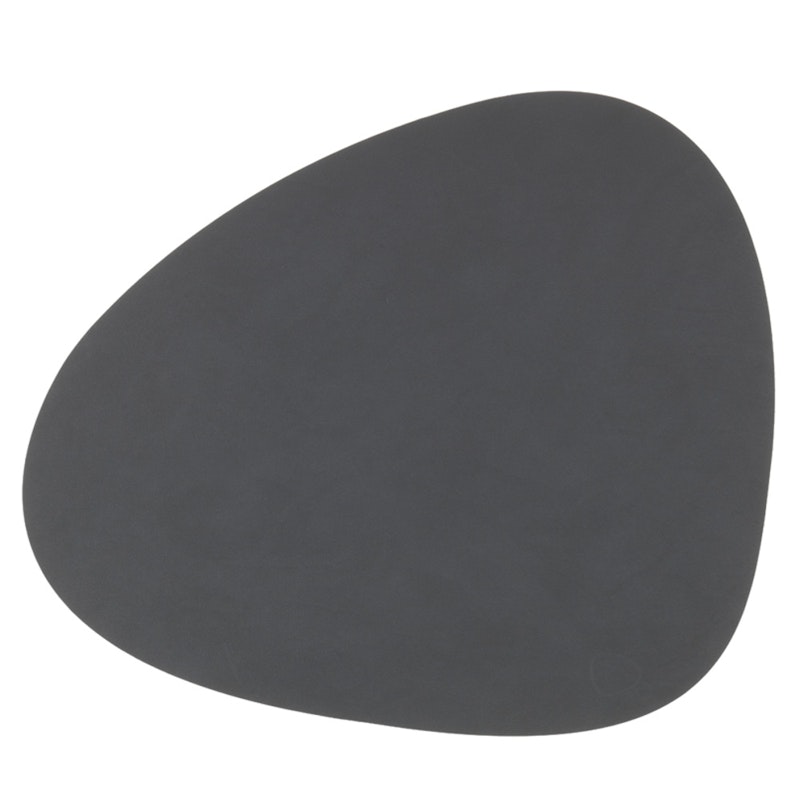 Curve L Table Mat Nupo 37x44 cm, Anthracite