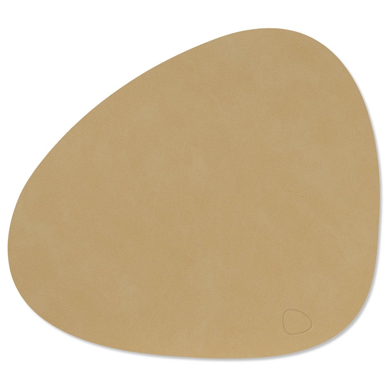 Curve M Table Mat Nupo 31x35 cm, Khaki