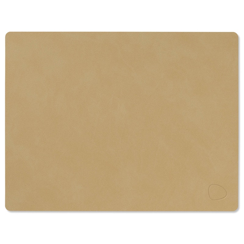 Rectangle M Table Mat Nupo 26x34 cm, Khaki