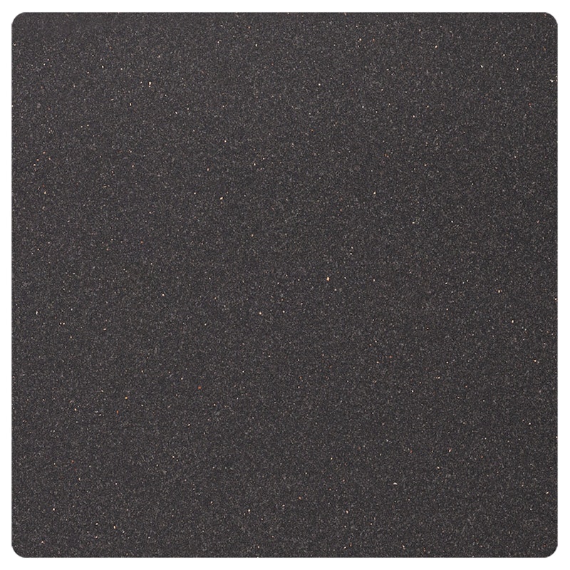 Square Coaster Core 10x10 cm, Flecked Anthracite