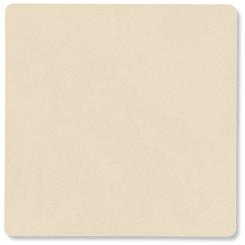 Square Coaster Nupo 10x10 cm, Vanilla