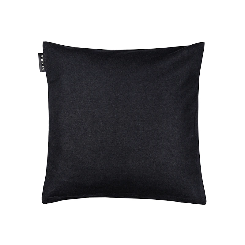 Annabell Cushion Cover 40x40 cm, Black