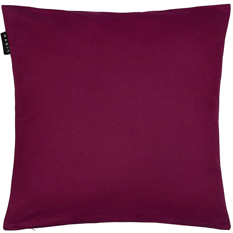 Annabell Cushion Cover 50x50 cm, Burgundy