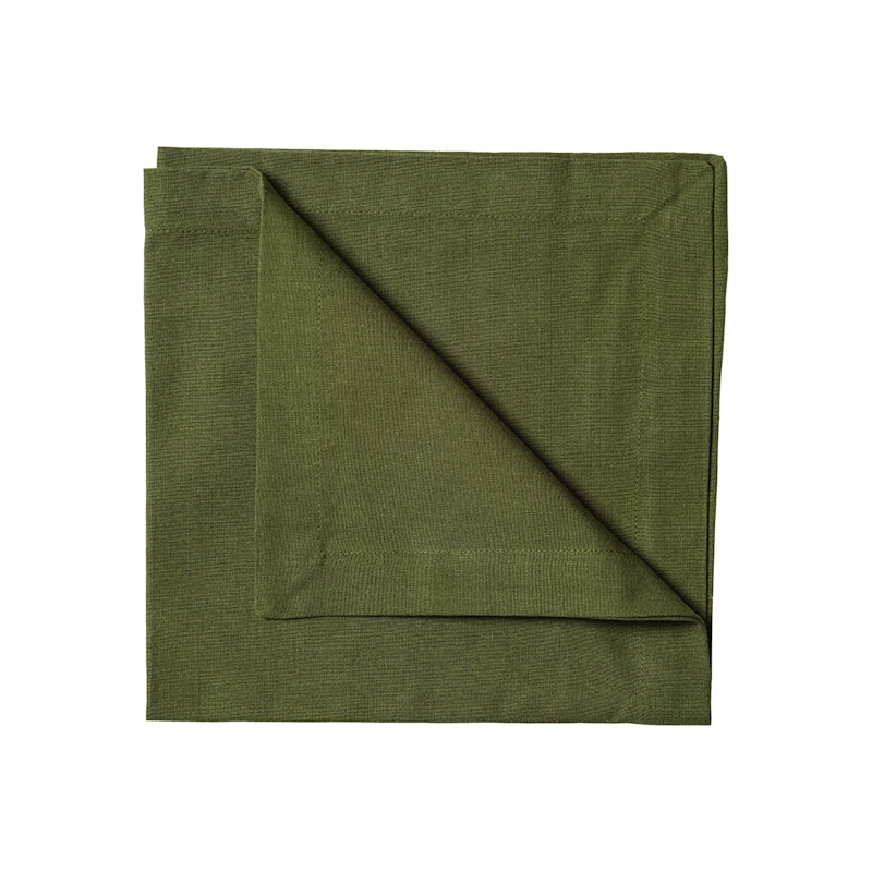 Robert Cloth Napkin 45x45 cm 4-pack, Olive Green