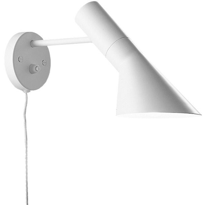 AJ Wall Lamp, White