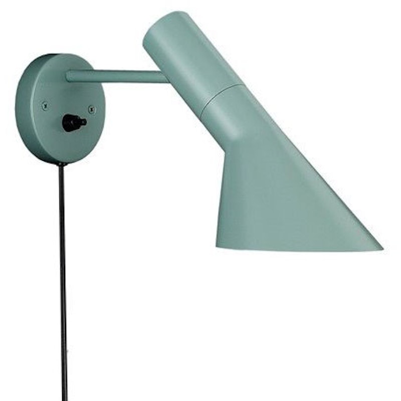 AJ Wall Lamp, Pale petroleum