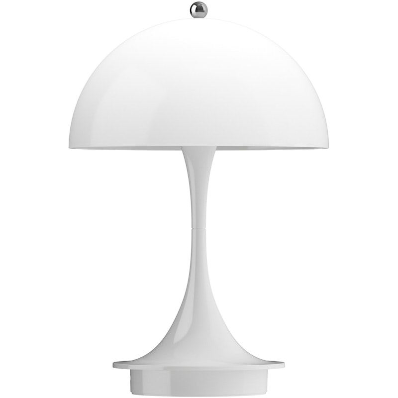 Panthella 160 Table Lamp Portable V3, Opal White