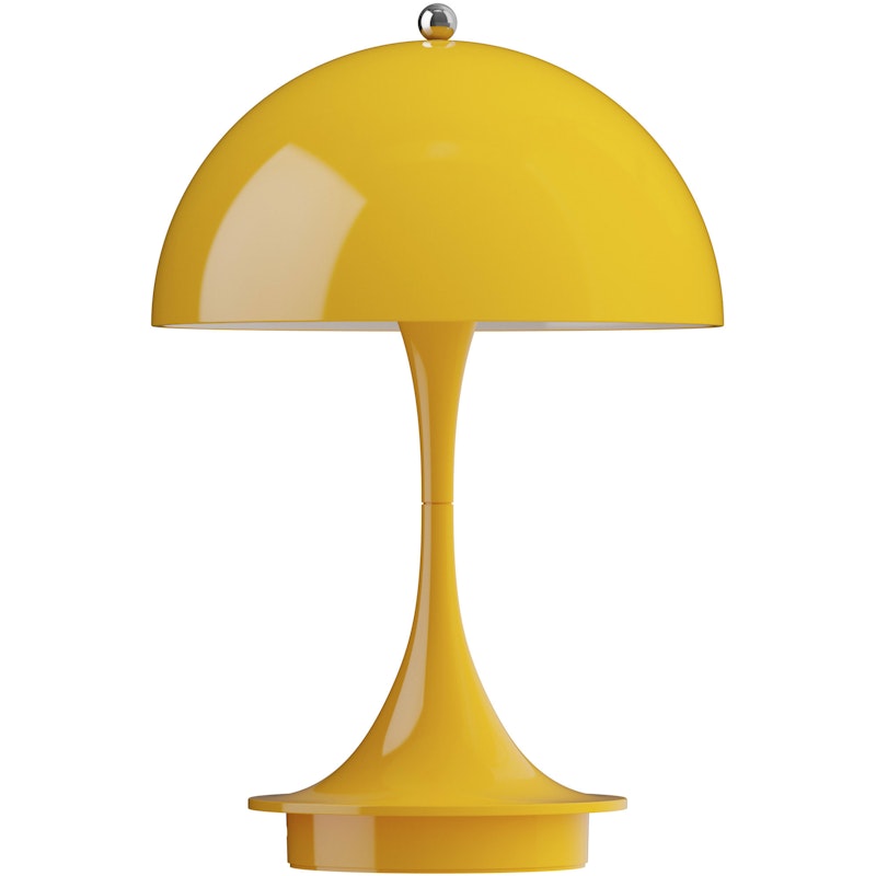 Panthella 160 Table Lamp Portable, Opaque Yellow