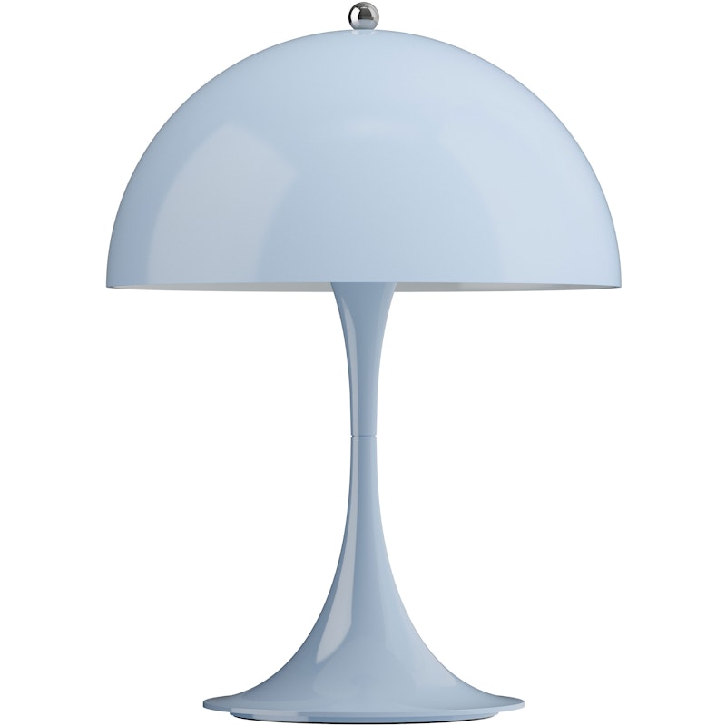 Panthella 250 Table Lamp Portable, Opal Pale Blue