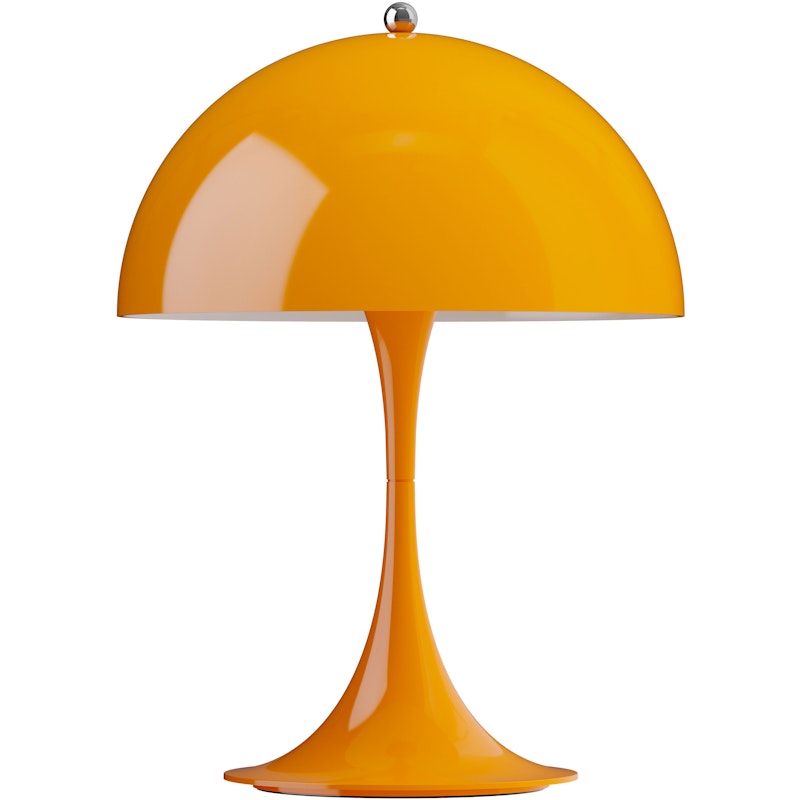 Panthella 250 Table Lamp Portable, Opaque Orange