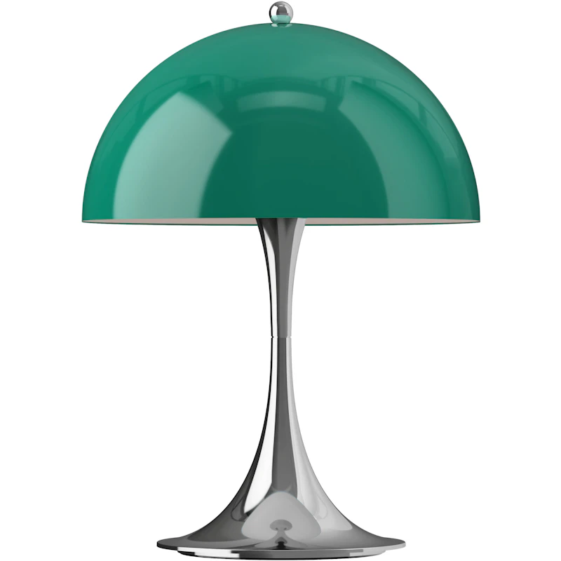 Panthella 250 Table Lamp Portable, Original Opal Green