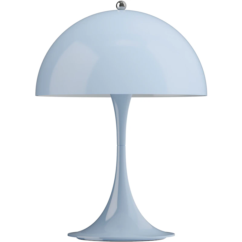 Panthella 250 Table Lamp Portable, Opal Pale Blue