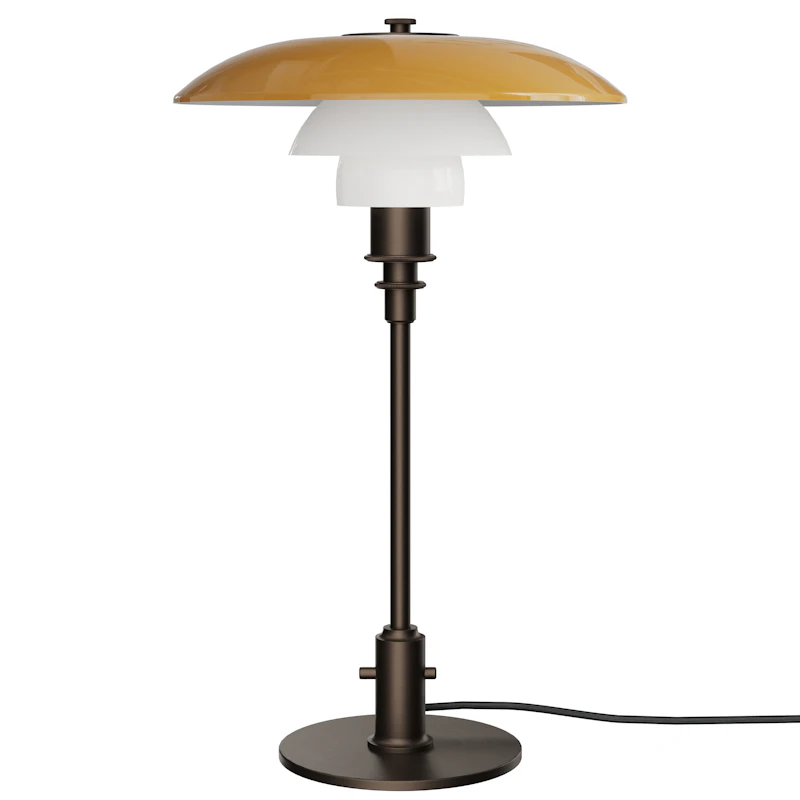 PH 3/2 Table Lamp, Centenary Edition, Amber / Opal