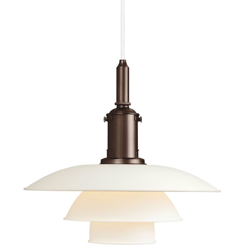 PH 3½-3 Pendant Light, White