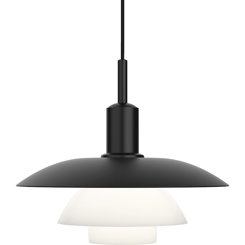 PH 5/5 Pendant, Metal Black / Glass