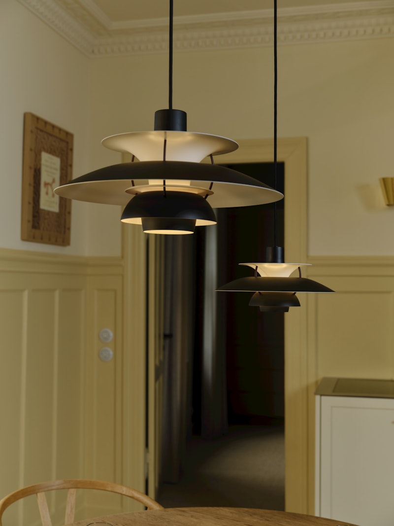 PH 5 Mini Pendant, Black Edition from Louis Poulsen | RoyalDesign