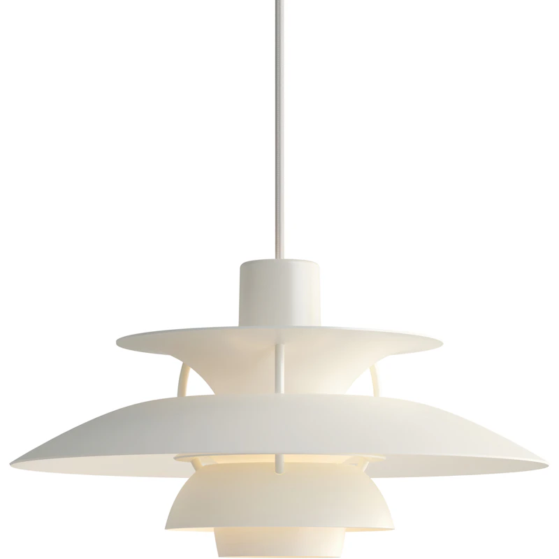 PH 5 Mini Pendant, Monochrome White