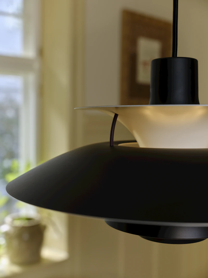 PH 5 Mini Pendant, Black Edition from Louis Poulsen | RoyalDesign