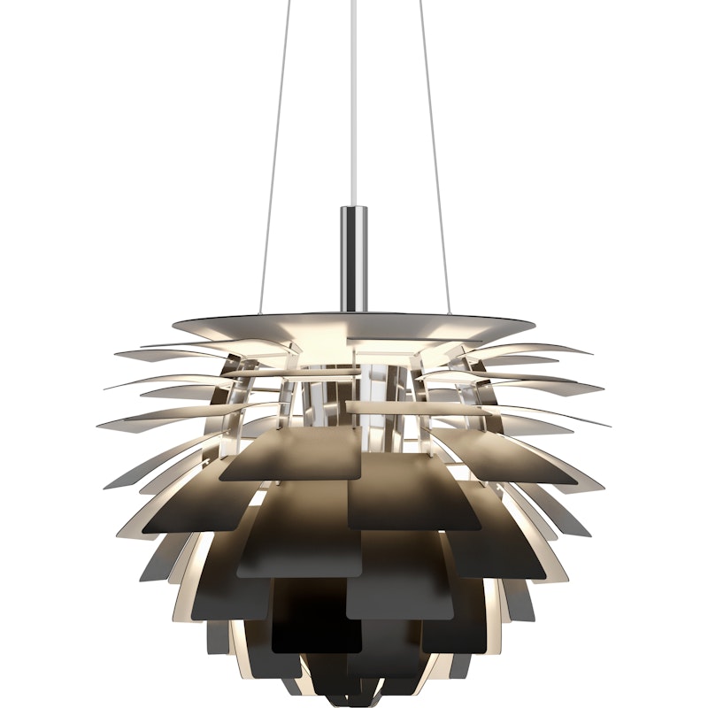 PH Artichoke Pendant 400 mm 3000-1800K Phase Cut Dimmer, Black