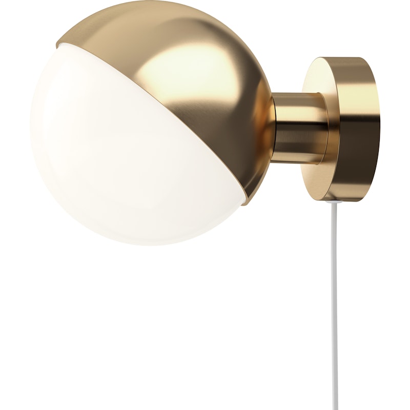 VL Studio Wall Lamp With Cord 150 mm, Brass