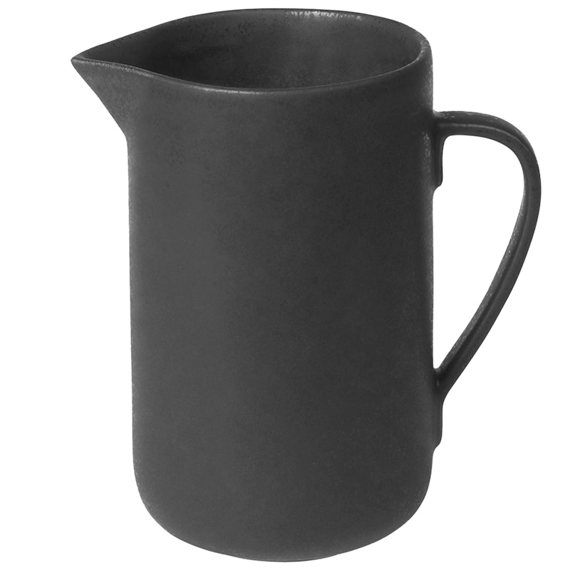 Ceramic Pisu Pitcher 75 cl, Ink Black