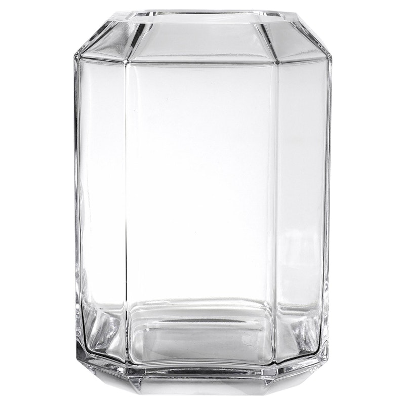 Jewel Giant Vase 18x26 cm, Clear