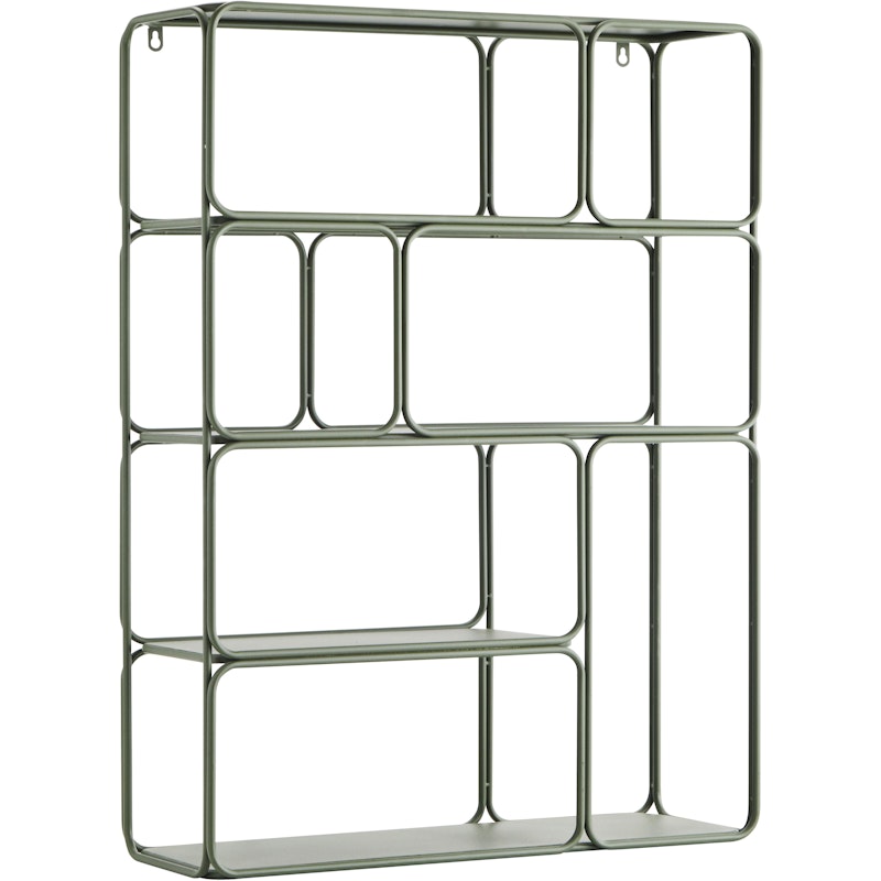 Wall Shelf 60x80 cm Iron, Khaki