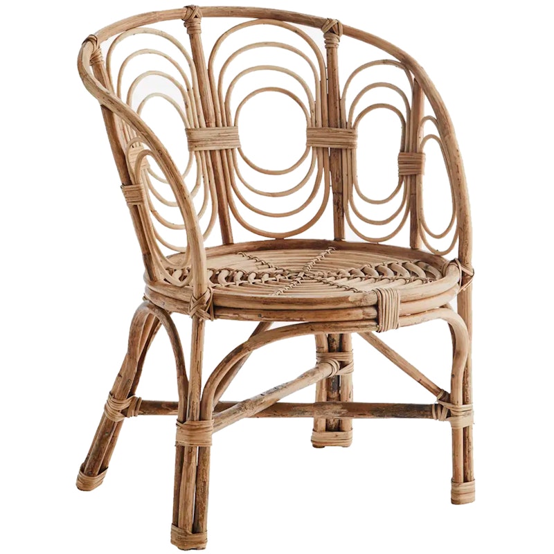 Round bamboo Chair