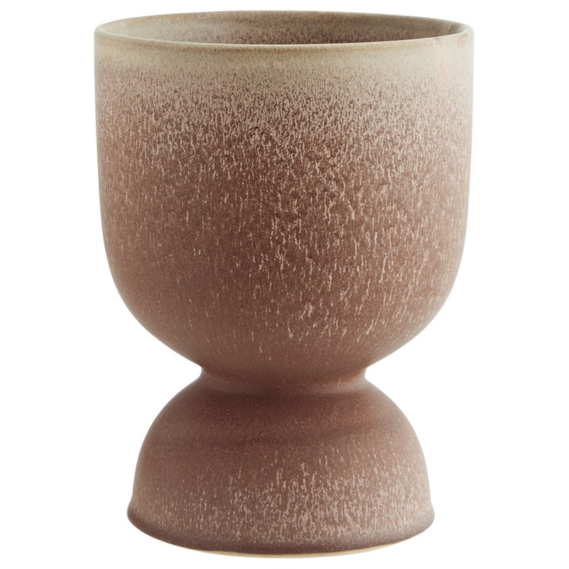 Flower pot brown, 17,5 cm