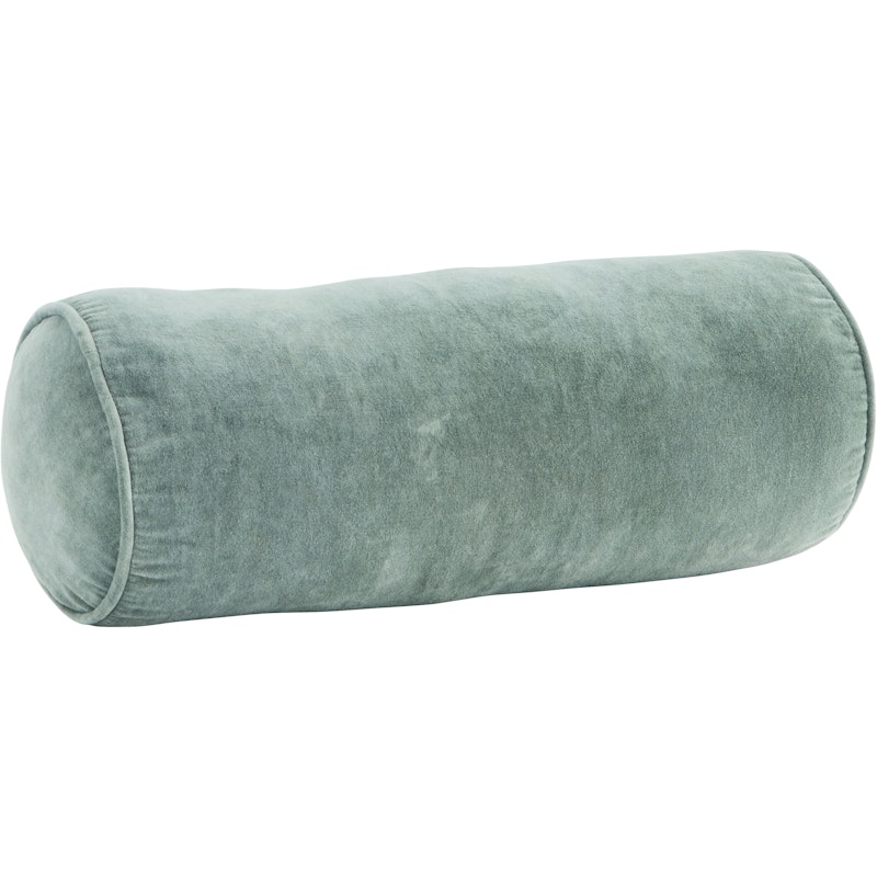 Cushion Velvet Bolster, Aqua