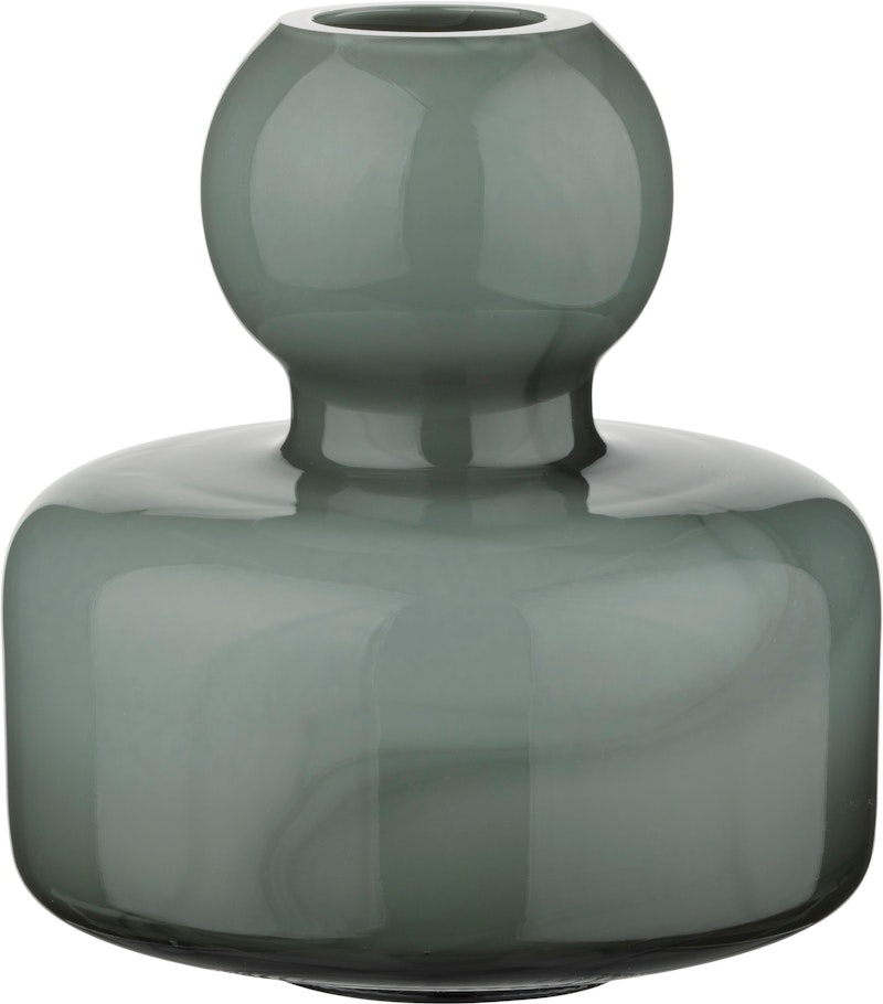 Flower Vase 10,4x10 cm, Charcoal