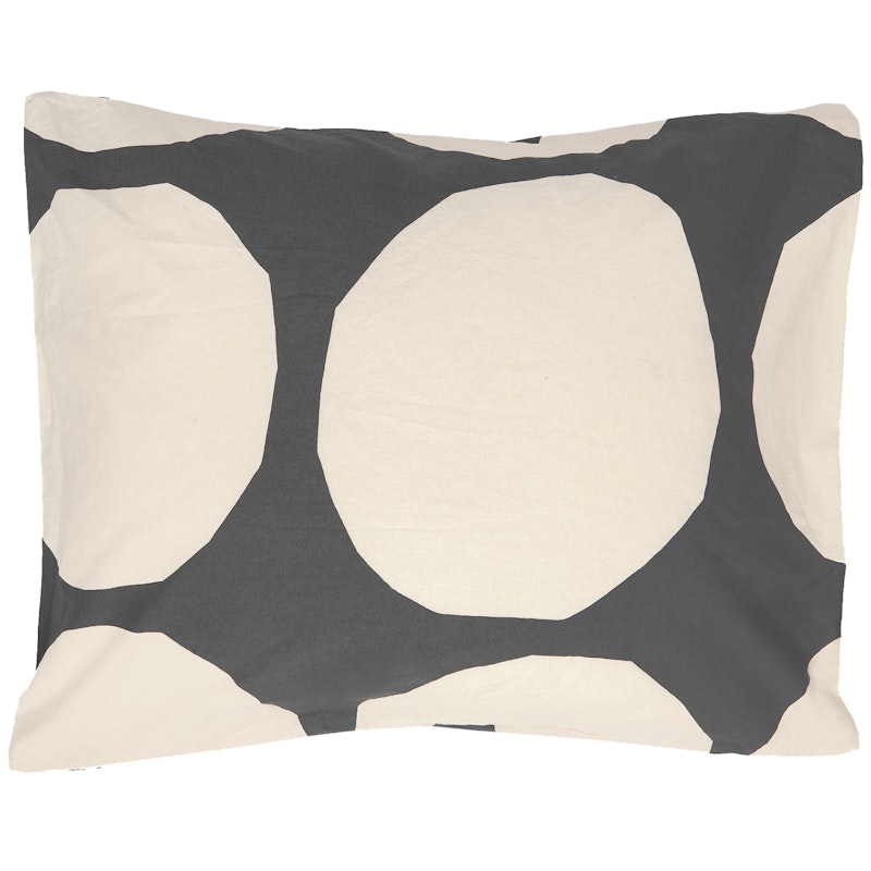 Kivet Pillowcase 50x60 cm, Off-white/Charcoal