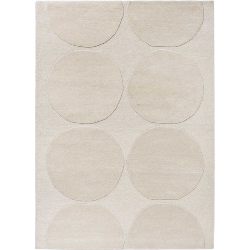 Marimekko Isot Kivet Rug 140x200 cm, Natural White