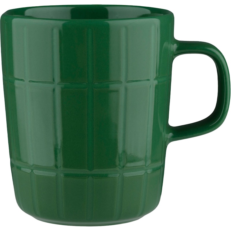 Oiva/Tiiliskivi Mug 25 cl, Dark Green