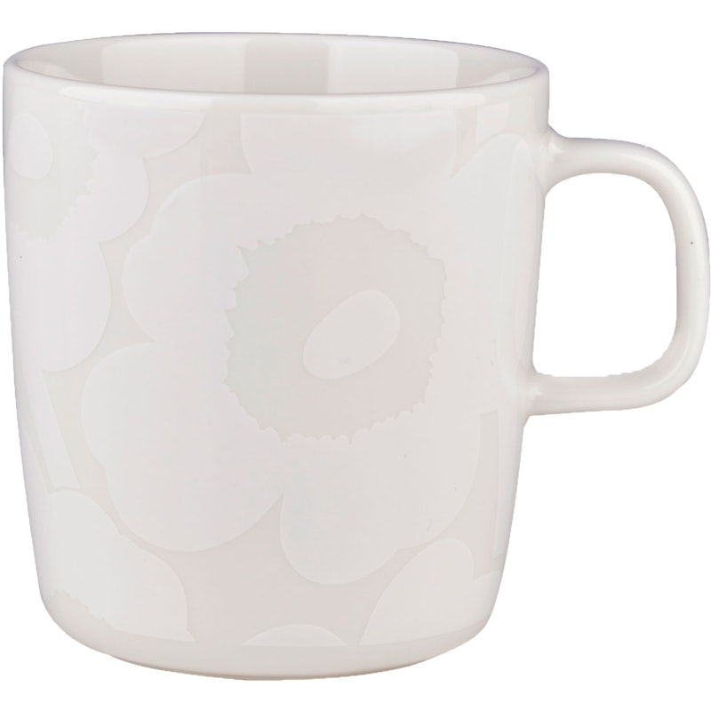 Oiva/Unikko Mug 40 cl, White